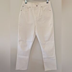 Madewell High Rise Slim Crop Boyjean